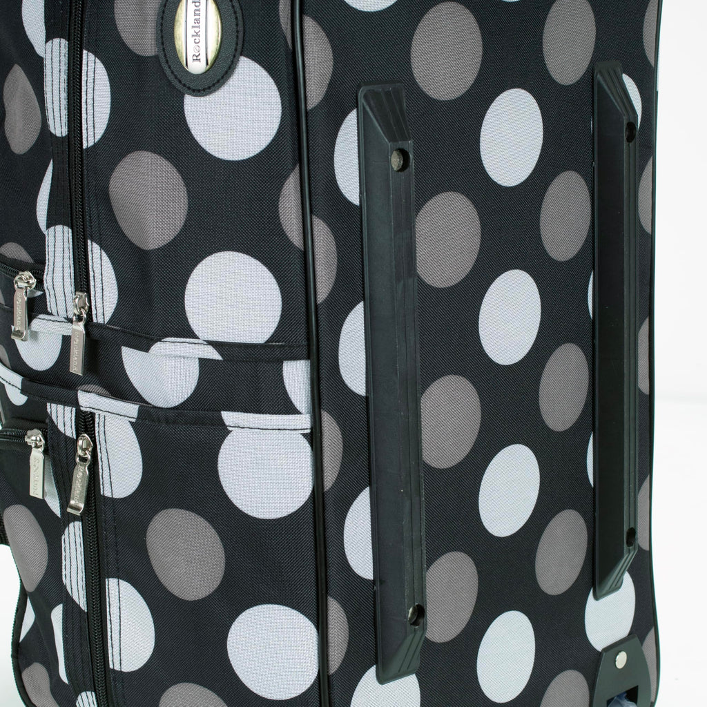 Rolling Duffel Bag, Black, 22" M3343
