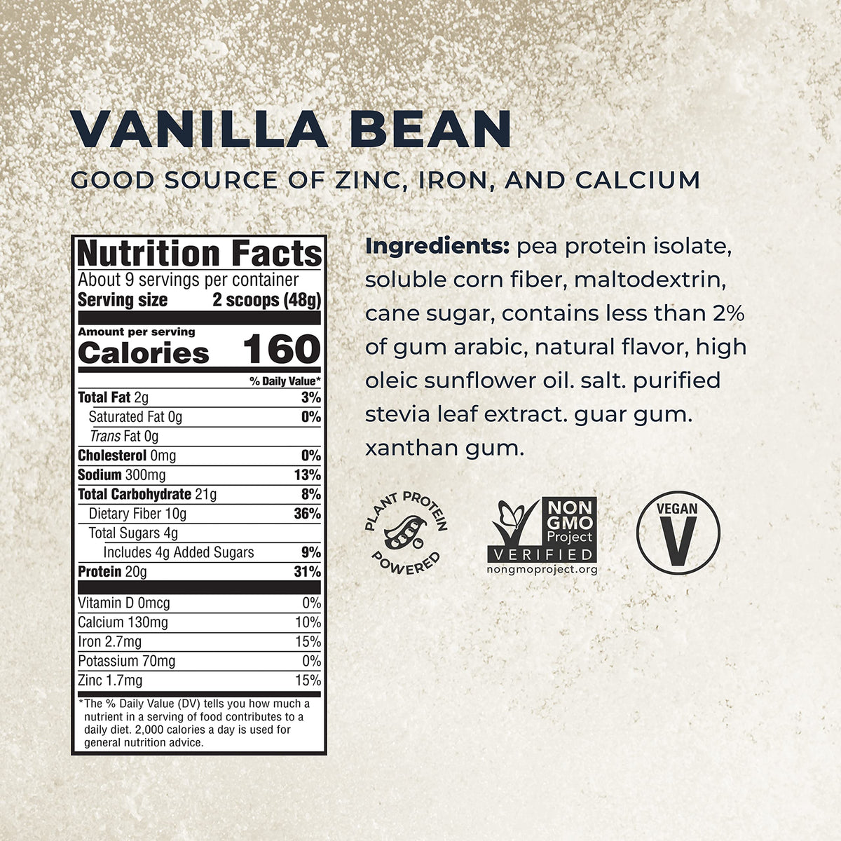 Vanilla Protein Powder 1 Pound S2464