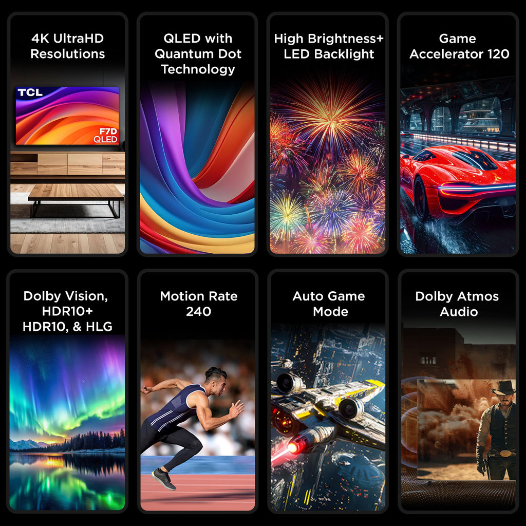 85-Inch QLED 4K UHD Smart TV E84596