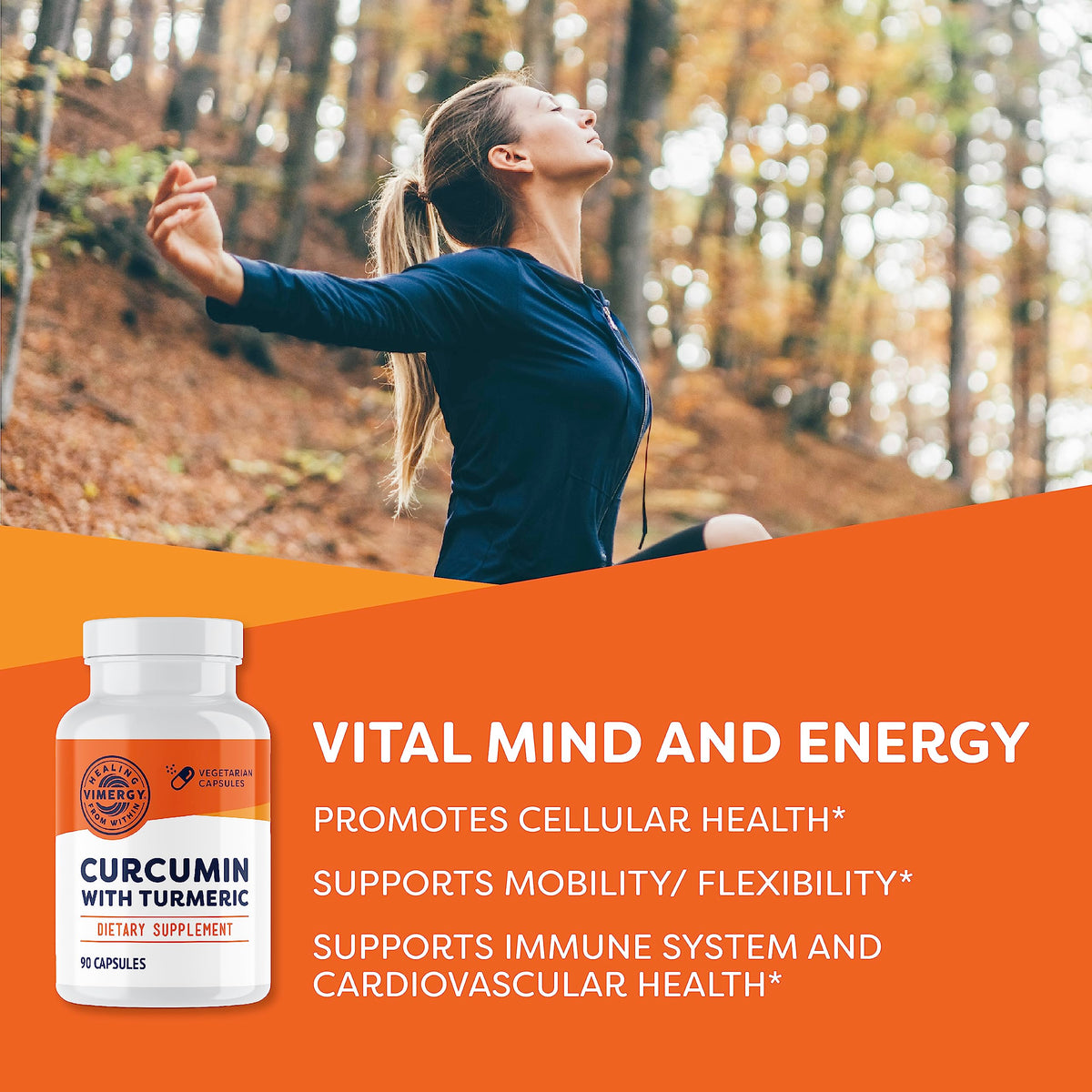 Turmeric Curcumin 1000mg Vegan Capsules R495