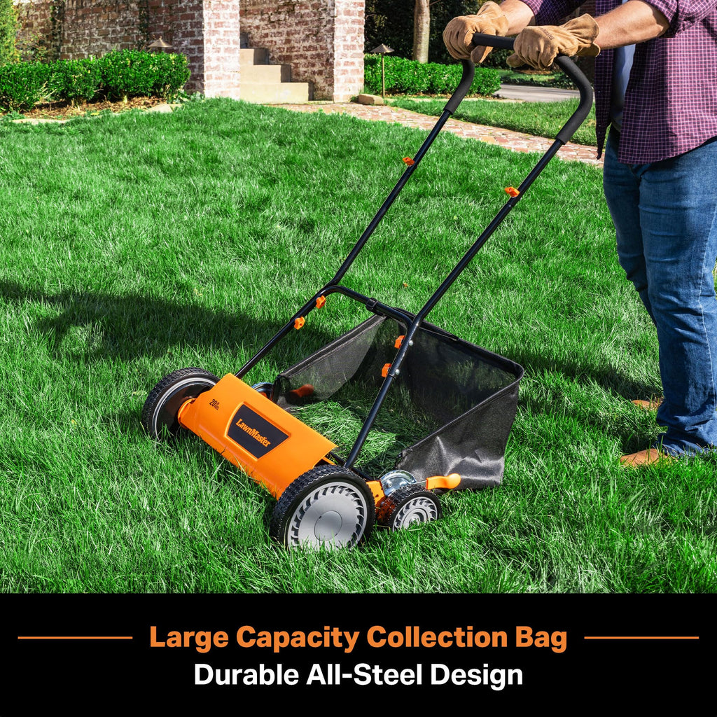 20” 5-Blade Push Reel Lawn Mower G752